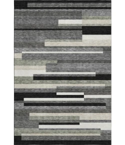 Addison Mayfield Black AMF766 2ft. 3in. x 7ft. 6in. Rect. Rug