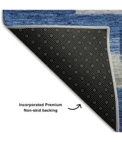 Addison Mayfield Blue AMF766 2ft. 3in. x 7ft. 6in. Rect. Rug