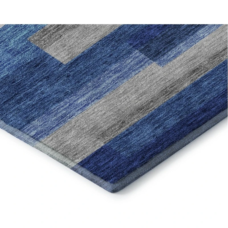 Addison Mayfield Blue AMF766 2ft. 3in. x 7ft. 6in. Rect. Rug