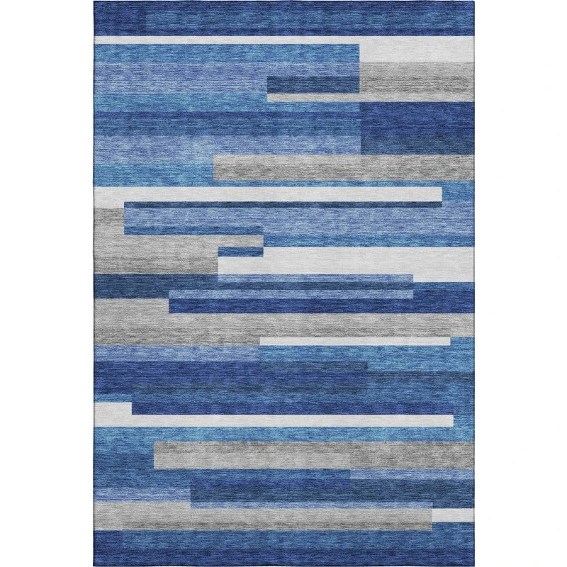 Addison Mayfield Blue AMF766 2ft. 3in. x 7ft. 6in. Rect. Rug