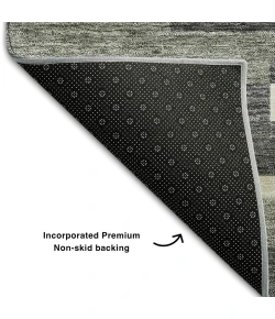 Addison Mayfield Gray AMF766 2ft. 3in. x 7ft. 6in. Rect. Rug