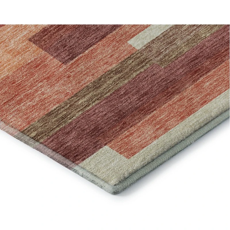 Addison Mayfield Orange AMF766 2ft. 3in. x 7ft. 6in. Rect. Rug