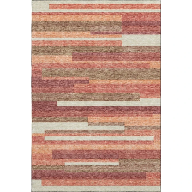 Addison Mayfield Orange AMF766 2ft. 3in. x 7ft. 6in. Rect. Rug