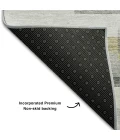Addison Mayfield Gray AMF766 - 8ft. Round Rug