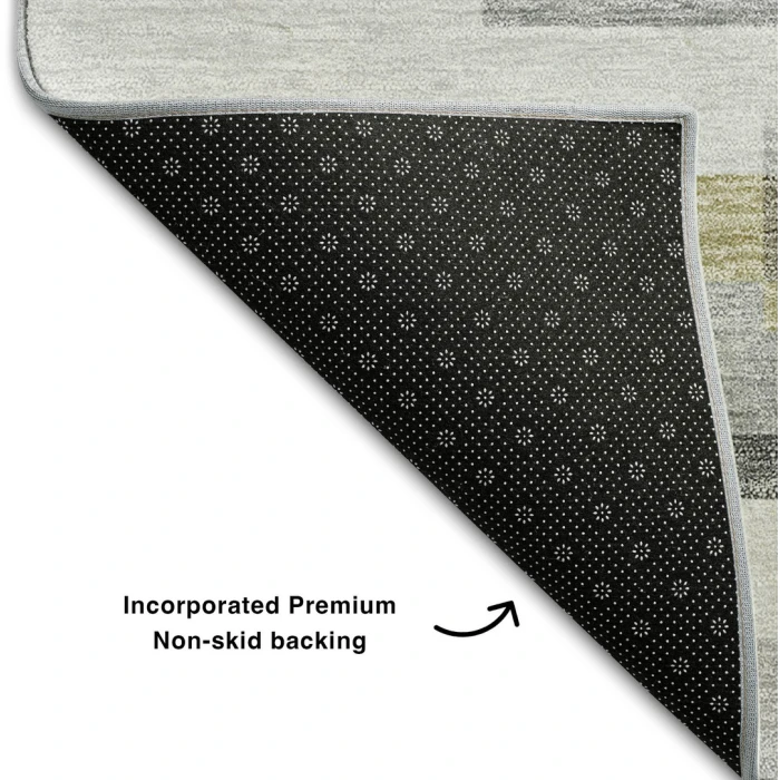 Addison Mayfield Gray AMF766 - 8ft. Round Rug