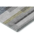 Addison Mayfield Gray AMF766 - 8ft. Round Rug