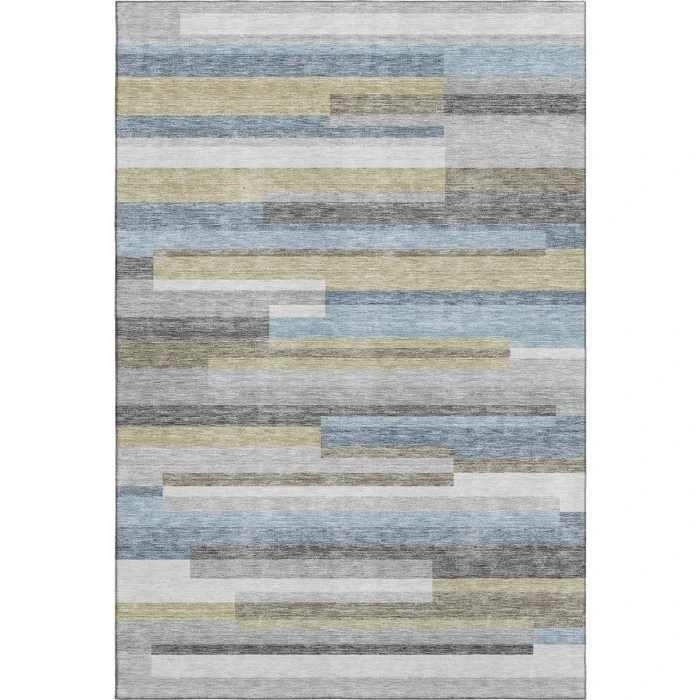 Addison Mayfield Gray AMF766 - 8ft. Round Rug