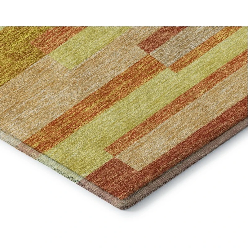 Addison Mayfield Orange AMF766 2ft. 3in. x 7ft. 6in. Rect. Rug