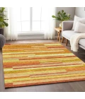 Addison Mayfield Orange AMF766 8ft. x 10ft. Rect. Rug
