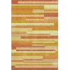 Addison Mayfield Orange AMF766 - 8ft. Round Rug