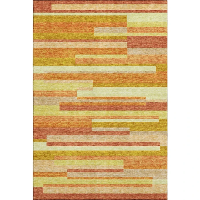 Addison Mayfield Orange AMF766 8ft. x 10ft. Rect. Rug