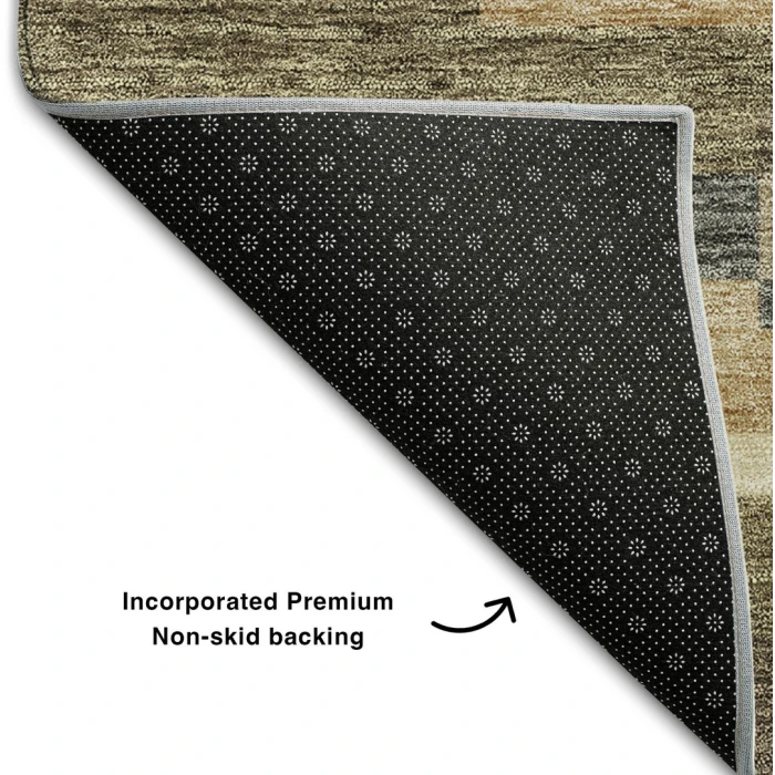 Addison Mayfield Brown AMF766 - 8ft. Round Rug
