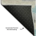 Addison Mayfield Teal AMF766 - 8ft. Round Rug