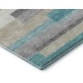 Addison Mayfield Teal AMF766 - 8ft. Round Rug
