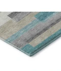 Addison Mayfield Teal AMF766 5ft. x 7ft. 6in. Rect. Rug