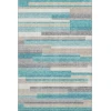 Addison Mayfield Teal AMF766 - 8ft. Round Rug