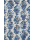 Addison Mayfield Blue AMF767 - 8ft. Round Rug