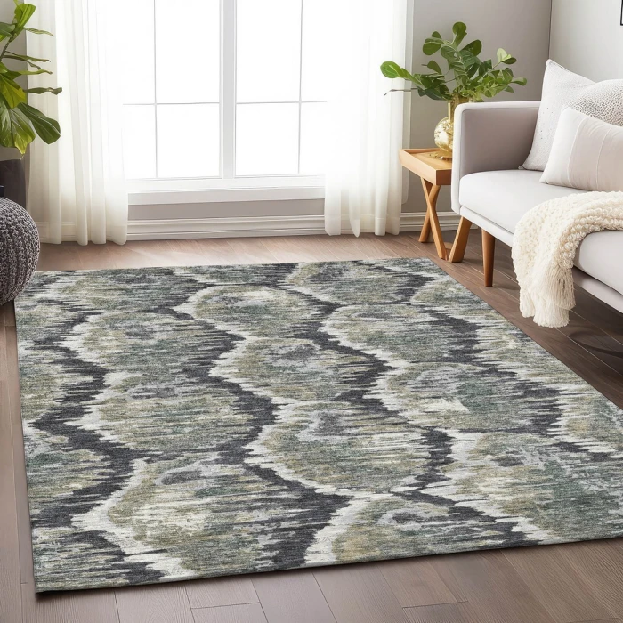 Addison Mayfield Gray AMF767 8ft. x 10ft. Rect. Rug