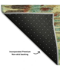 Addison Mayfield Brown AMF767 - 8ft. Round Rug