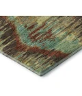 Addison Mayfield Brown AMF767 - 8ft. Round Rug
