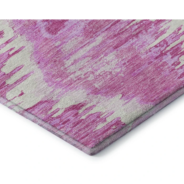 Addison Mayfield Pink AMF767 - 8ft. Round Rug