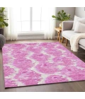 Addison Mayfield Pink AMF767 - 8ft. Round Rug