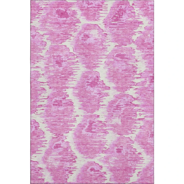 Addison Mayfield Pink AMF767 - 8ft. Round Rug