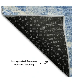 Addison Mayfield Blue AMF769 - 8ft. Round Rug
