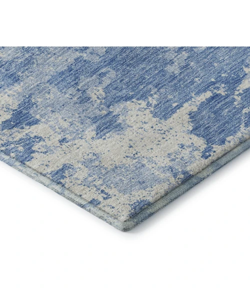 Addison Mayfield Blue AMF769 - 8ft. Round Rug