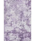 Addison Mayfield Purple AMF769 - 8ft. Round Rug