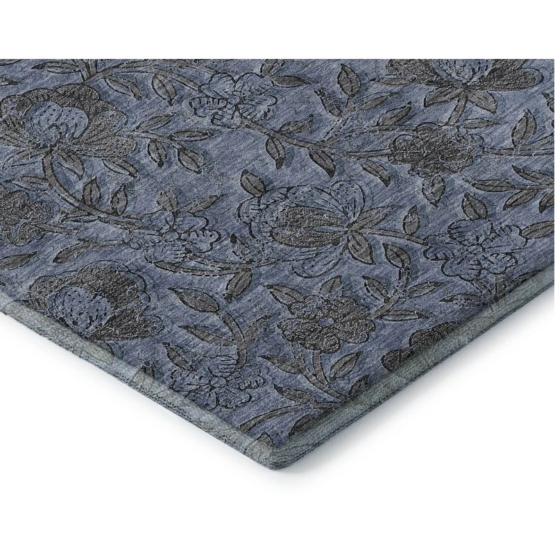 Addison Mayfield Blue AMF771 - 8ft. Round Rug