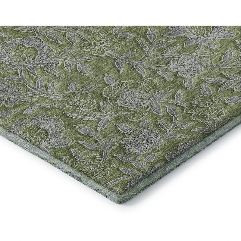Addison Mayfield Green AMF771 - 8ft. Round Rug