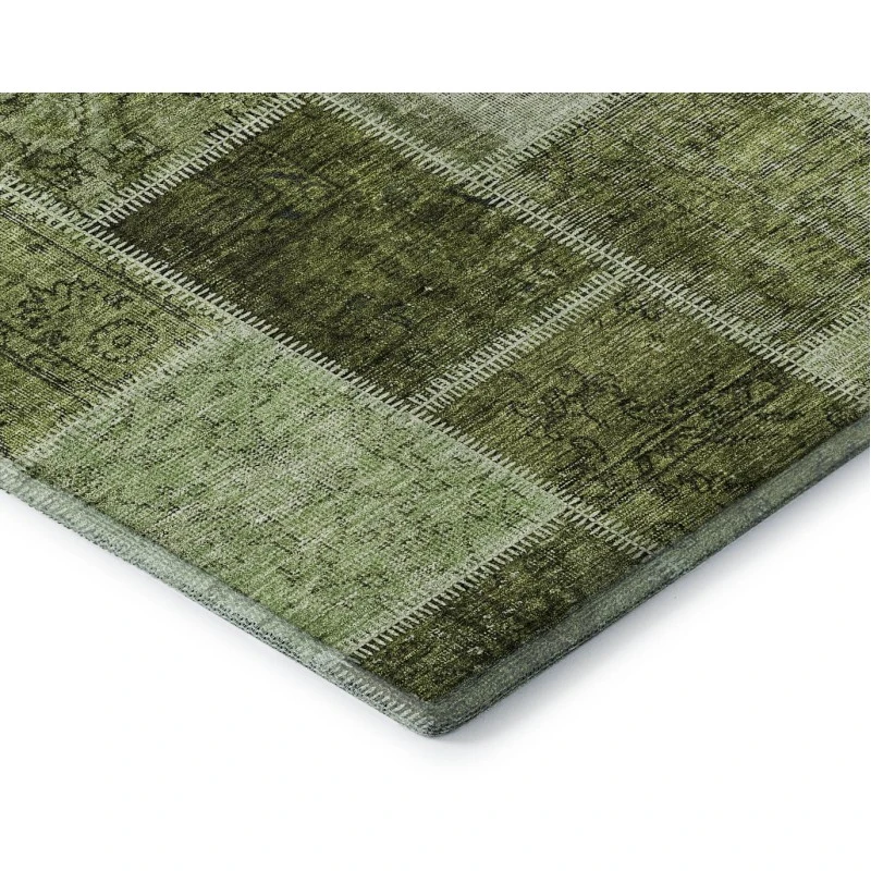 Addison Mayfield Green AMF772 - 8ft. Round Rug