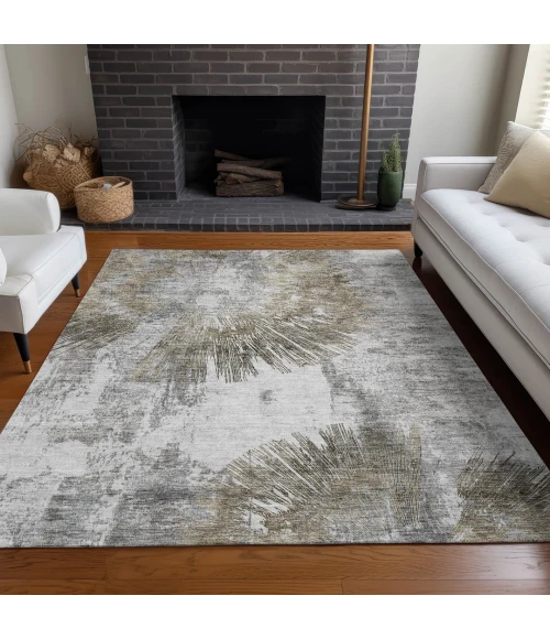 Addison Mayfield Brown AMF773 8ft. x 10ft. Rect. Rug