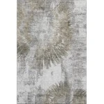 Addison Mayfield Brown AMF773 - 8ft. Round Rug