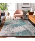 Addison Mayfield Teal AMF773 8ft. x 10ft. Rect. Rug