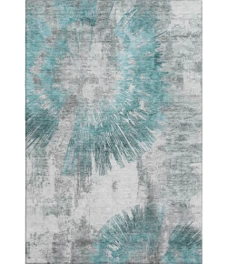 Addison Mayfield Teal AMF773 8ft. x 10ft. Rect. Rug