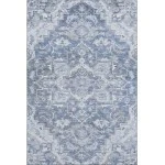 Addison Mayfield Blue AMF774 - 8ft. Round Rug