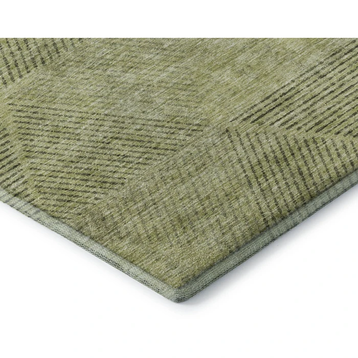 Addison Mayfield Green AMF777 2ft. 3in. x 7ft. 6in. Rect. Rug