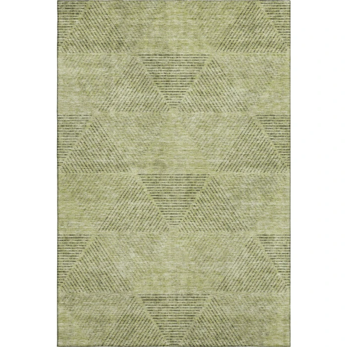 Addison Mayfield Green AMF777 2ft. 3in. x 7ft. 6in. Rect. Rug