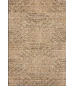 Addison Mayfield Orange AMF777 - 8ft. Round Rug