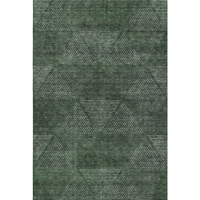Addison Mayfield Green AMF777 5ft. x 7ft. 6in. Rect. Rug