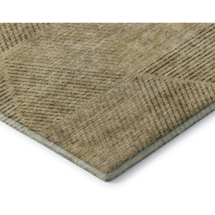 Addison Mayfield Gold AMF777 2ft. 3in. x 7ft. 6in. Rect. Rug