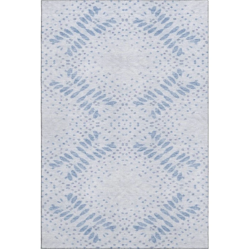 Addison Mayfield Blue AMF778 - 8ft. Round Rug