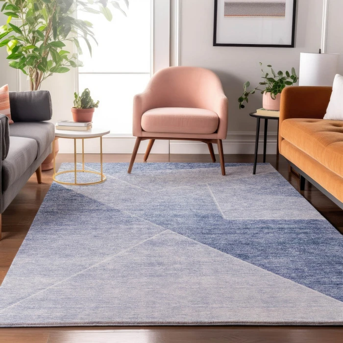 Addison Mayfield Blue AMF779 2ft. 3in. x 7ft. 6in. Rect. Rug
