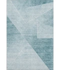 Addison Mayfield Teal AMF779 - 8ft. Round Rug
