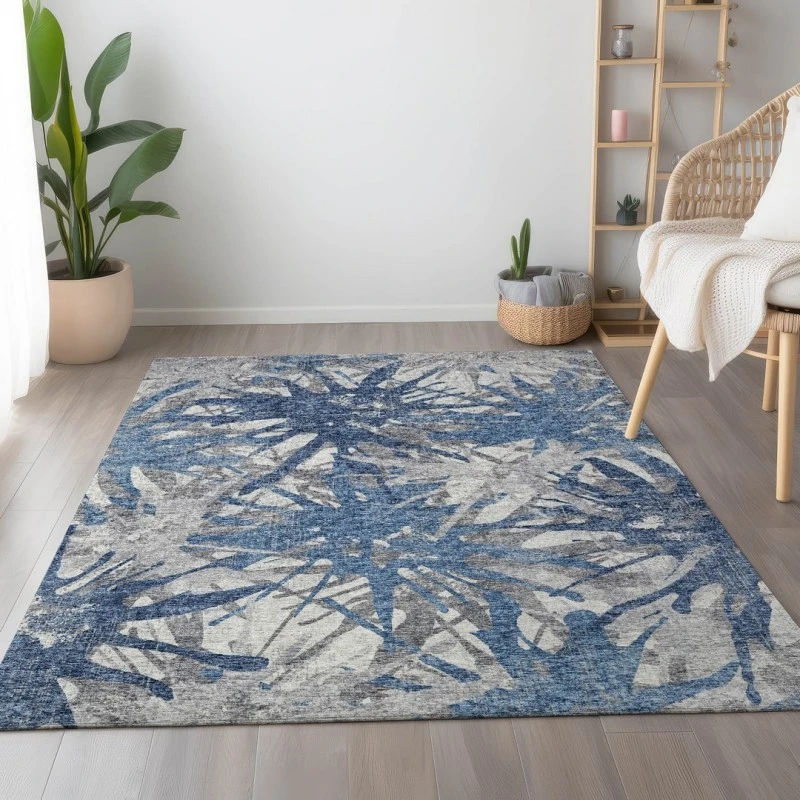 Addison Mayfield Blue AMF77 2ft. 3in. x 7ft. 6in. Rect. Rug