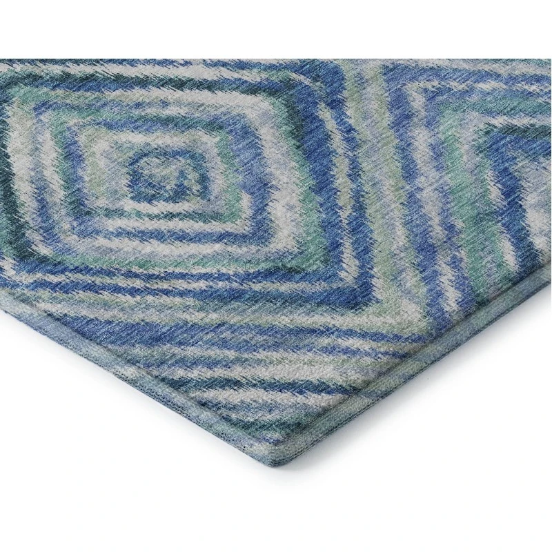 Addison Mayfield Blue AMF780 2ft. 3in. x 7ft. 6in. Rect. Rug
