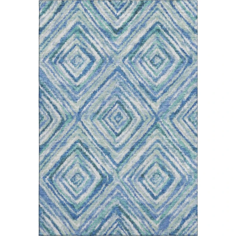 Addison Mayfield Blue AMF780 2ft. 3in. x 7ft. 6in. Rect. Rug
