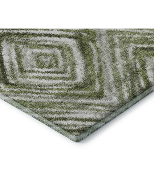 Addison Mayfield Green AMF781 8ft. x 10ft. Rect. Rug